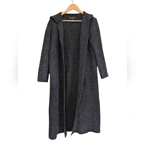 Mercer & Madison y2k dark grey wool blend  duster cardigan